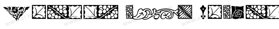 Arts and Crafts Ornaments Two字体转换